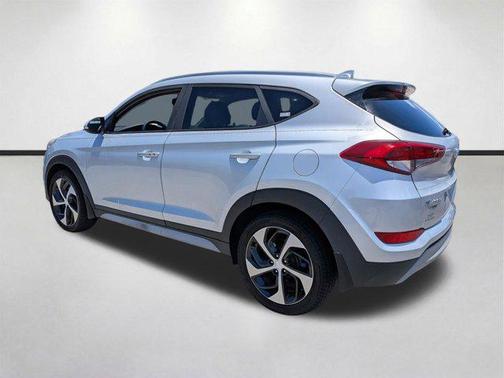 Molten Silver 2018 Hyundai TUCSON Sport