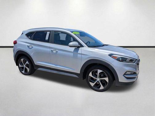 Molten Silver 2018 Hyundai TUCSON Sport