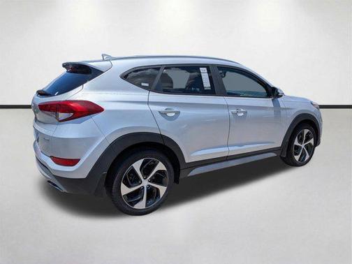 Molten Silver 2018 Hyundai TUCSON Sport