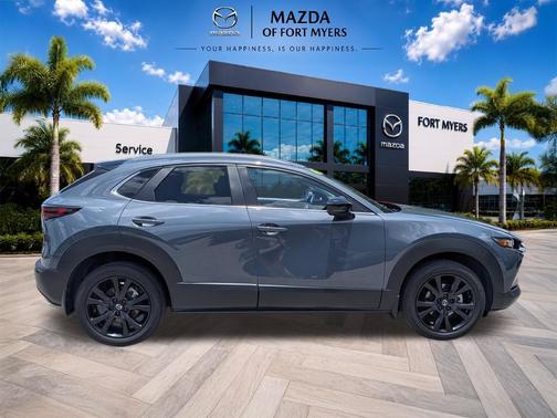 Polymetal Gray Metallic 2024 Mazda CX-30 2.5 S Carbon Edition