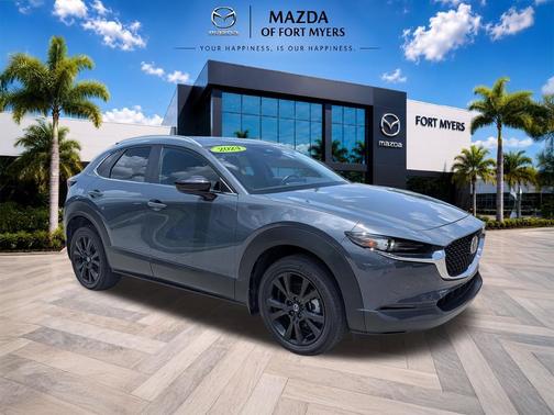 Polymetal Gray Metallic 2024 Mazda CX-30 2.5 S Carbon Edition