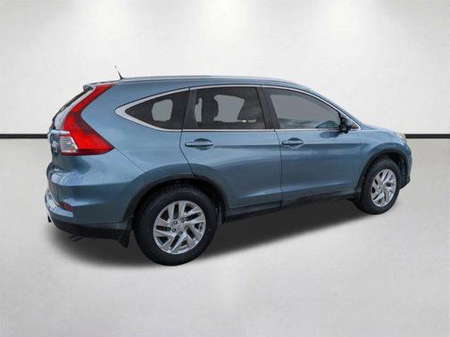 White 2015 Honda CR-V EX-L