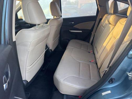 White 2015 Honda CR-V EX-L