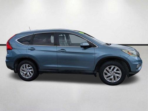 White 2015 Honda CR-V EX-L