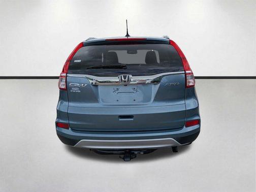 White 2015 Honda CR-V EX-L