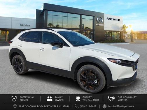 Snowflake White Pearl Mica 2026 Mazda CX-30 2.5 Turbo Premium Plus Package