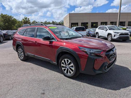 Crimson Red Pearl 2025 Subaru Outback Premium