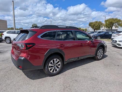 Crimson Red Pearl 2025 Subaru Outback Premium