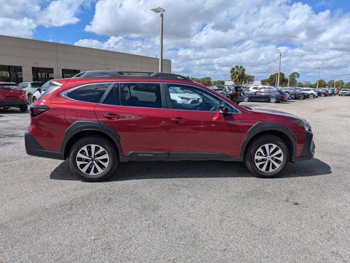 Crimson Red Pearl 2025 Subaru Outback Premium