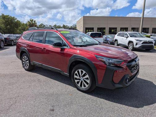 Crimson Red Pearl 2025 Subaru Outback Premium