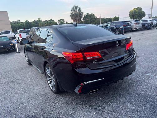 Majestic Black Pearl 2020 Acura TLX Technology