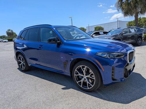 Marina Bay Blue Metallic 2026 BMW X5 M60i