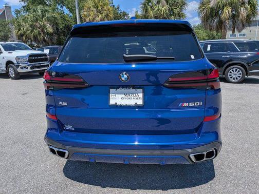Marina Bay Blue Metallic 2026 BMW X5 M60i