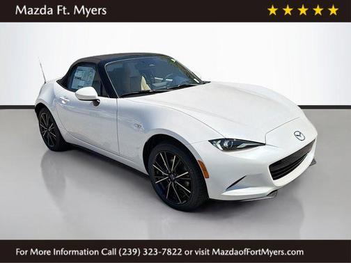 Snowflake White Pearl Mica 2026 Mazda MX-5 Miata Grand Touring