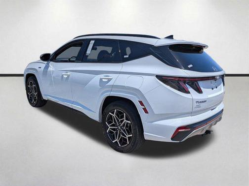 White Pearl 2024 Hyundai TUCSON Hybrid N Line