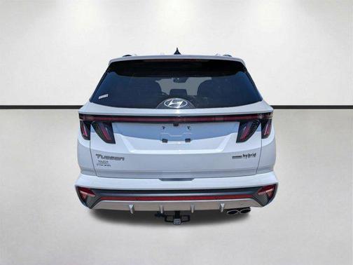 White Pearl 2024 Hyundai TUCSON Hybrid N Line