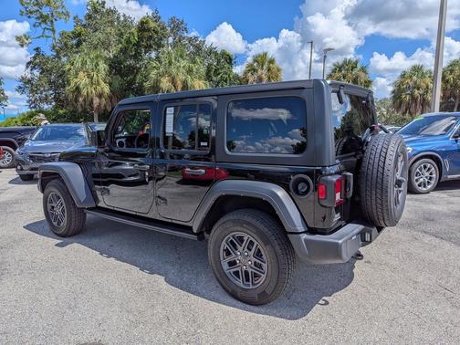 Black Clearcoat 2024 Jeep Wrangler Sport S