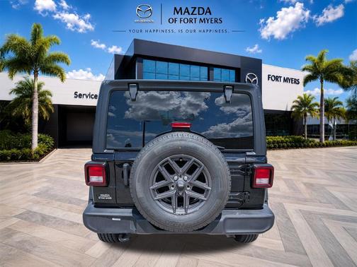 Black Clearcoat 2024 Jeep Wrangler Sport S