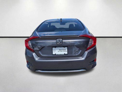 Platinum White Pearl 2020 Honda Civic EX-L