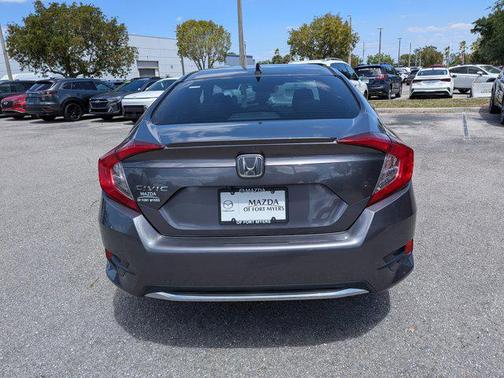 Platinum White Pearl 2020 Honda Civic EX-L