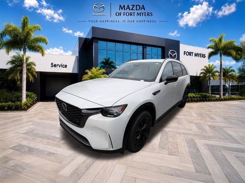 Rhodium White Premium 2026 Mazda CX-90 3.3 Turbo Premium Sport