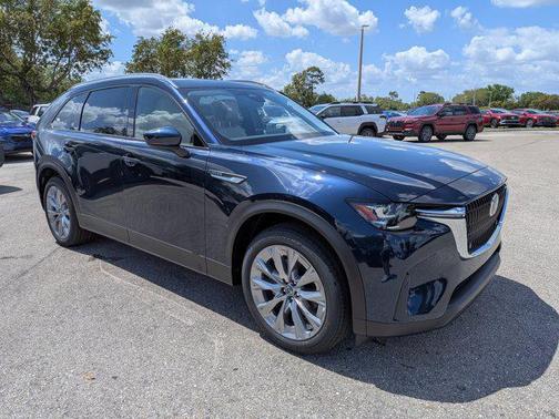 Deep Crystal Blue Mica 2026 Mazda CX-90 3.3 Turbo Preferred