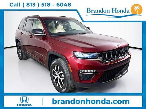 Velvet Red Pearlcoat 2024 Jeep Grand Cherokee Limited