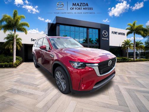Red Crystal 2026 Mazda CX-90 3.3 Turbo Preferred