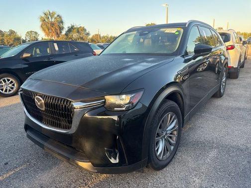 Jet Black Mica 2024 Mazda CX-90 3.3 Turbo Preferred