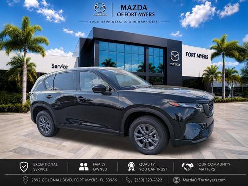 Jet Black Mica 2026 Mazda CX-5 2.5 S Select Package