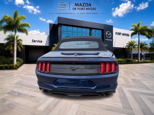 Kona Blue Metallic 2019 Ford Mustang EcoBoost Premium