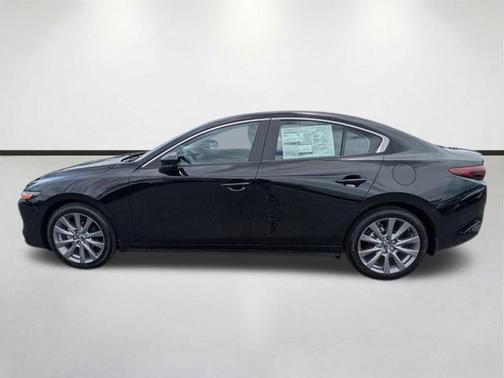 Jet Black Mica 2026 Mazda Mazda3 FWD w/Preferred Package