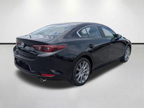 Jet Black Mica 2026 Mazda Mazda3 FWD w/Preferred Package