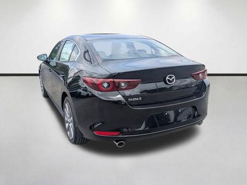 Jet Black Mica 2026 Mazda Mazda3 FWD w/Preferred Package