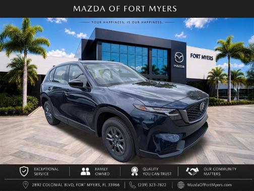 Navy Blue Mica 2026 Mazda CX-5 2.5 S