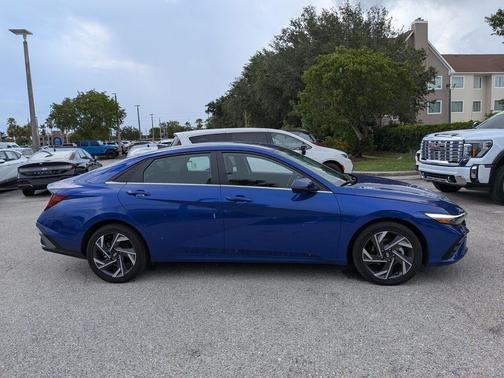 Intense Blue 2025 Hyundai ELANTRA HEV Limited