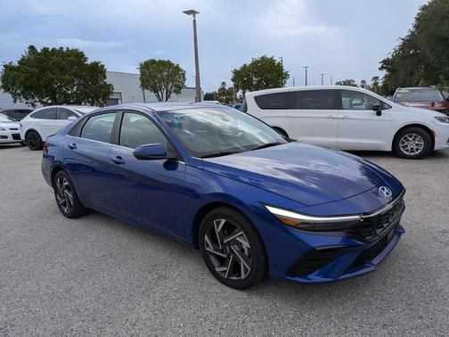 Intense Blue 2025 Hyundai ELANTRA HEV Limited