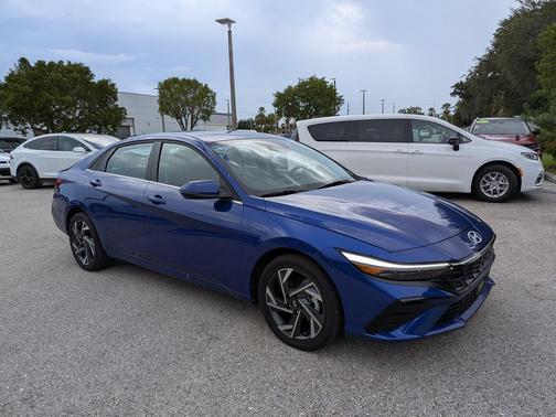 Intense Blue 2025 Hyundai ELANTRA HEV Limited