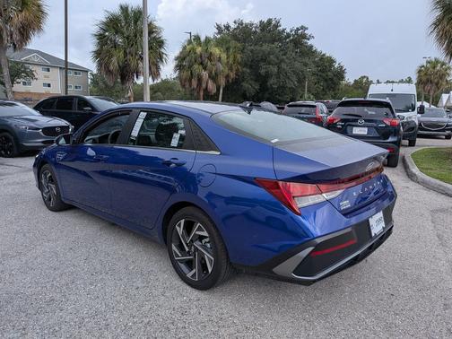 Intense Blue 2025 Hyundai ELANTRA HEV Limited