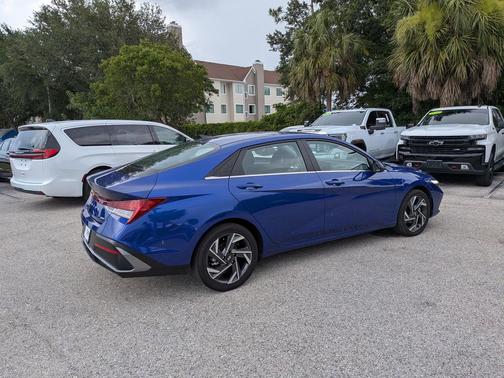 Intense Blue 2025 Hyundai ELANTRA HEV Limited