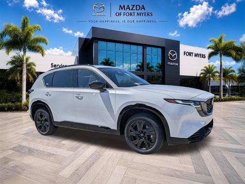 Rhodium White Metallic 2026 Mazda CX-5 2.5 S Premium Plus Package