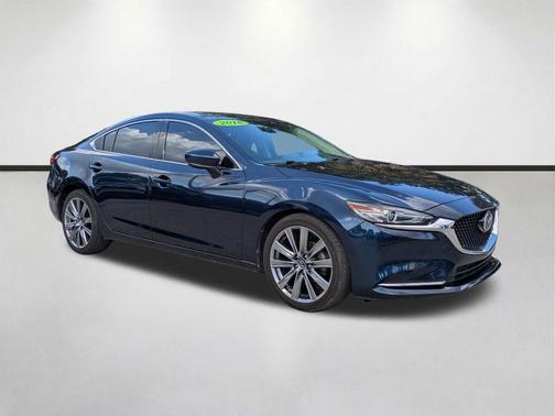 Deep Crystal Blue 2018 Mazda Mazda6 Grand Touring Reserve