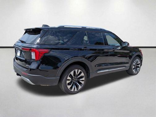 AGATE BLACK METALLIC 2025 Ford Explorer Platinum