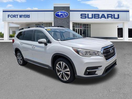 Crystal White Pearl 2020 Subaru Ascent Limited 7-Passenger