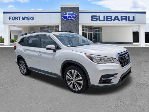 Crystal White Pearl 2020 Subaru Ascent Limited 7-Passenger