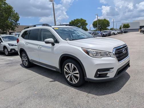 Crystal White Pearl 2020 Subaru Ascent Limited 7-Passenger