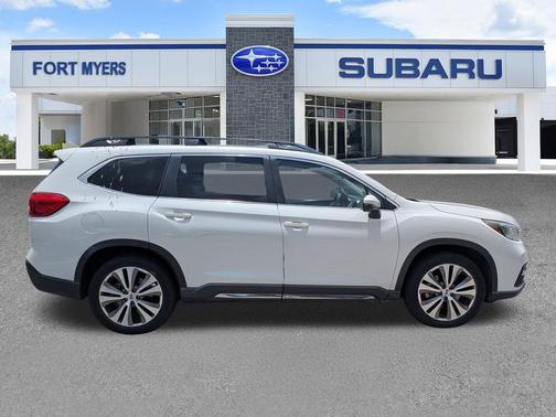 Crystal White Pearl 2020 Subaru Ascent Limited 7-Passenger