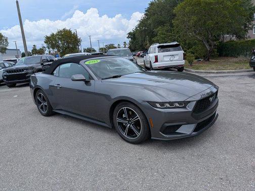 CARBONIZED GRAY METALLIC 2024 Ford Mustang EcoBoost Premium