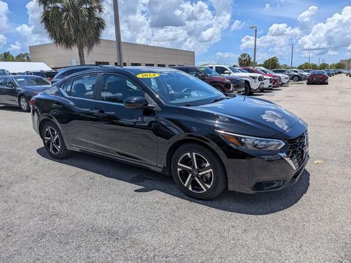Super Black 2024 Nissan Sentra SV