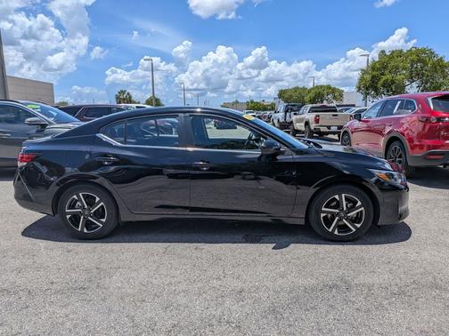 Super Black 2024 Nissan Sentra SV